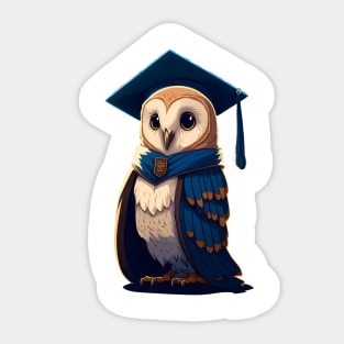 Barn Owl from Wizard School Sticker